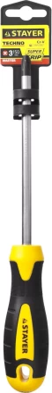 Отвертка STAYER &quot;MASTER&quot; &quot;ТECHNO&quot;, двухкомпонентная рукоятка, магнитный наконечник, Cr-V, PH3x150мм 2508-3-15_z02 купить в Ижевске
