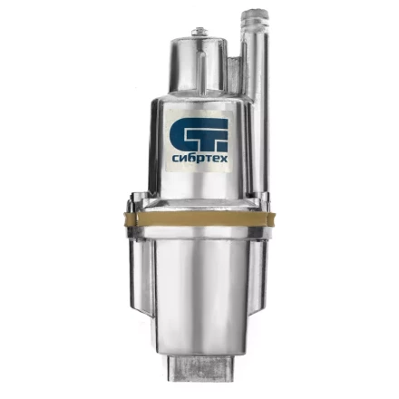 Вибрационный насос СВН300-15, верхний забор, 300 Вт, напор 75 м, 1200 л/ч, кабель 15 м Сибртех 99302 купить в Ижевске