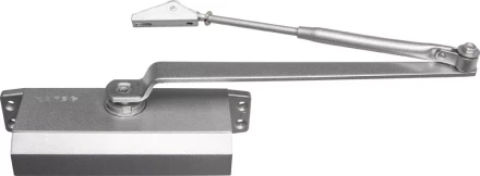 Доводчик дверной ЗУБР для дверей массой до 80 кг, цвет серебро 37910-80 купить в Ижевске