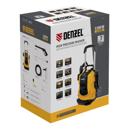 Мойка высокого давления R-230iD 3300Вт, 600 л/ч 58267 купить в Ижевске