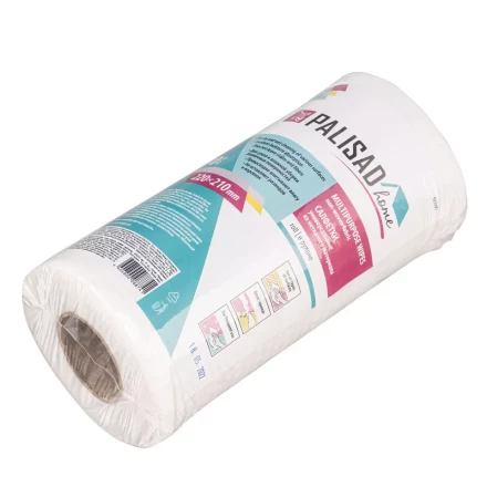 Салфетки универсальные из нетканого материала в рулоне Home Palisad 923395, 220 x 210 мм, 70 шт купить в Ижевске