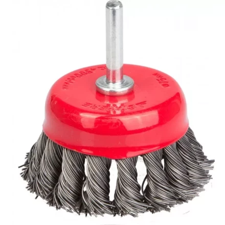 STAYER &quot;PROFESSIONAL&quot;. Щетка чашечная для дрели, жгутированная стальная проволока 0,5м, 75мм 35118-075_z01 купить в Ижевске