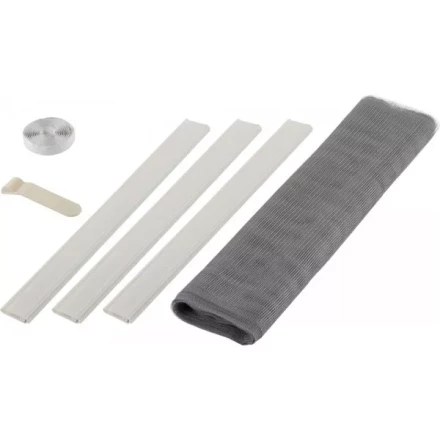 Сетка STAYER &quot;COMFORT&quot; противомоскитная для двери, с крепежной лентой и грузиками, ПЭТ, серая, 1,0 х 2,2 м 12501-10-22 купить в Ижевске