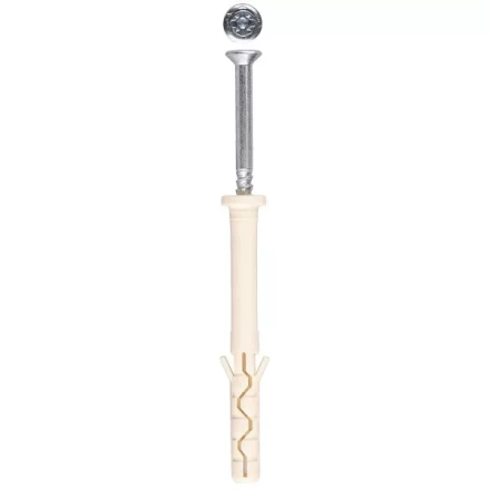 Дюбель-гвоздь ЗУБР нейлоновый, цилиндрический бортик, 8 x 100 мм, 50 шт 4-301395-08-100 купить в Ижевске