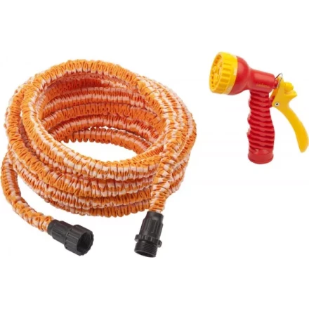 Набор поливочный GRINDA: удлиняющийся шланг 22,5м, пистолет-распылитель 7-ми позиционный 428496-22 купить в Ижевске