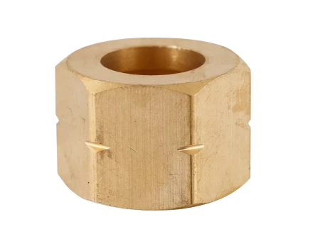 Гайка 27 СП 21,8 левая для БПО латунь Сварог купить в Ижевске