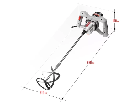Миксер строительный 2 скорости МР-1050-1 серия МАСТЕР купить в Ижевске
