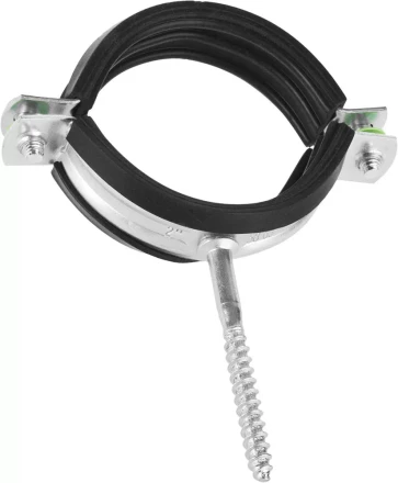 ЗУБР. Хомут трубный оцинкованный, с шурупом, 2&quot;, 1шт 37854-58-63-1 купить в Ижевске