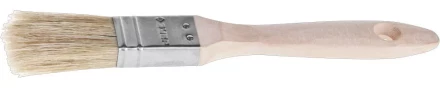 Кисть плоская ЗУБР &quot;УНИВЕРСАЛ-ЭКСПЕРТ&quot;, светлая натуральная щетина, деревянная ручка, 1&quot;/25мм 01005-025 купить в Ижевске