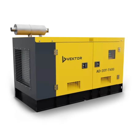 Дизельный генератор Vektor AD-20Y-T400 в шумозащитном кожухе купить в Ижевске