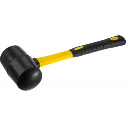 Киянка STAYER &quot;PROFESSIONAL&quot; резиновая ЧЕРНАЯ, с фиберглассовой ручкой 2054-65 купить в Ижевске