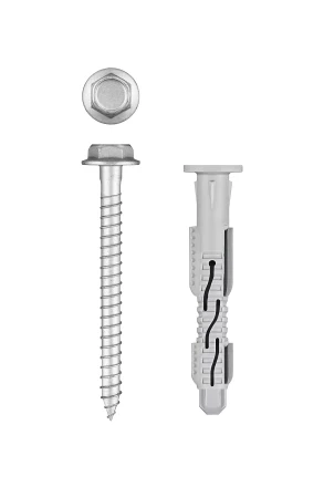 ЗУБР ФД-Ц 10 x 80 мм, фасадный дюбель, нейлон/цинк, 50 шт (301455-080) купить в Ижевске