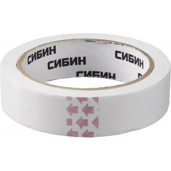 CИБИН. Малярная лента, креповая, 25мм х 25м 12111-25_z01 купить в Ижевске