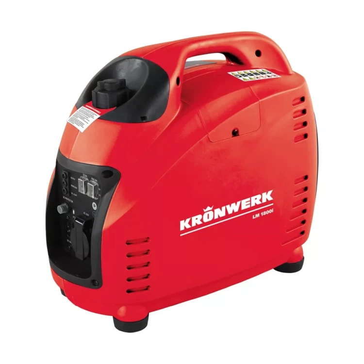 Генератор инверторный LK 1800i, 1.8 кВт, 220В, бак 3.6 л, ручной старт Kronwerk 94645 купить в Ижевске
