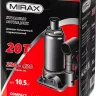 Домкрат гидравлический бутылочный, 20т, 230-430 мм, MIRAX 43260-20 43260-20 купить в Ижевске