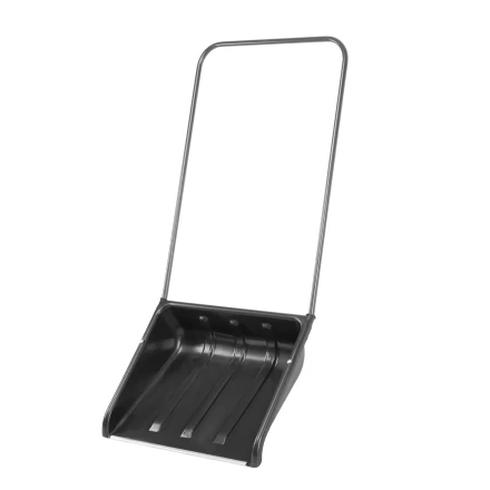 Движок для уборки снега пластиковый Сибртех, 570 х 470 х 1300 мм, стальная рукоятка, Россия, 615925 купить в Ижевске