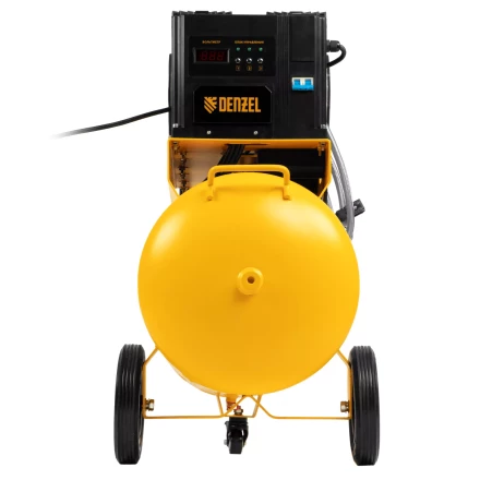 Компрессор безмасляный, малошумный Denzel DLS 3300/100, 3300 Вт,3x1100, 100 л, 570 л/мин ,блок управления купить в Ижевске