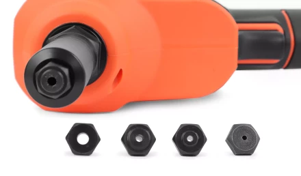 Аккумуляторный вытяжной заклепочник MESSER CQ-60025 (модель 2021 года)  от 2,4 до 6,4 мм купить в Ижевске