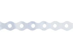 Лента перфорированная вентиляционная "волна" 0,55 мм LP VLN 1,2 см х 25 м цинк СИБРТЕХ 46552