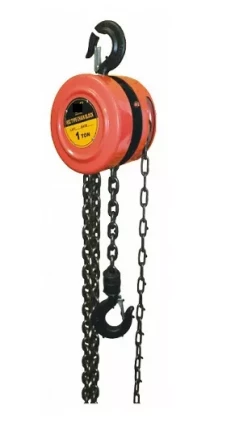 Таль ручная цепная тип HSZ-E г-п 1 тонн H=3 метра купить в Ижевске