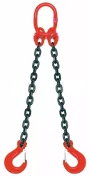 Строп цепной двухветвевой 2СЦ 2.8 т L=4.5 м 8 кл