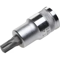 Торцовая бита-головка KRAFTOOL "INDUSTRIE QUALITAT", материал S2, TORX, сатинированная, 1/2", Т45 27905-45_z01