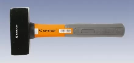 Кувалда фиберглас обрезиновая ручка 2 кг Кратон 2 15 02 003 купить в Ижевске