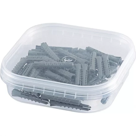 Дюбель 6х40 &quot;Еж&quot; распорный полипропиленовый 1000 шт Сибртех 46023 купить в Ижевске