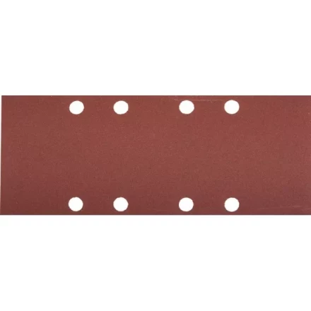 Лист шлифовальный ЗУБР &quot;МАСТЕР&quot;, 8 отверстий, для ПШМ на зажимах, Р180, 93х230мм, 5шт 35591-180 купить в Ижевске