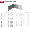 Крепежный угол ЗУБР "МАСТЕР" равносторонний, 100х60х60мм, 1шт 310206-100-060 купить в Ижевске