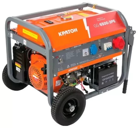 Генератор бензиновый Кратон GG-6500-3РEM 3 08 01 039 купить в Ижевске