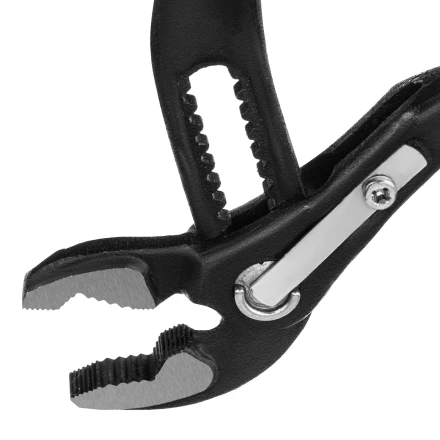 Клещи переставные 180 мм Matrix, кнопочный механизм, хром-ванадий, обливные рукоятки 17925 купить в Ижевске