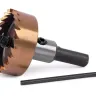 HSS-TiN коронка MESSER 32мм с центр. сверлом и толкающей пружиной для  лист. материала  до 2 мм ц/х купить в Ижевске
