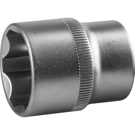 Торцовая головка ЗУБР &quot;МАСТЕР&quot; (1/2&quot;), Cr-V, SUPER LOCK, хроматированное покрытие, 24 мм 27725-24_z02 купить в Ижевске