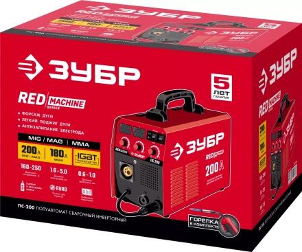Полуавтомат сварочный инверторный МIG-MAG c функцией ММА ПС-200 серия МАСТЕР купить в Ижевске