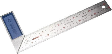 Усиленный столярный угольник ЗУБР 250 мм Профессионал 34393-25 купить в Ижевске