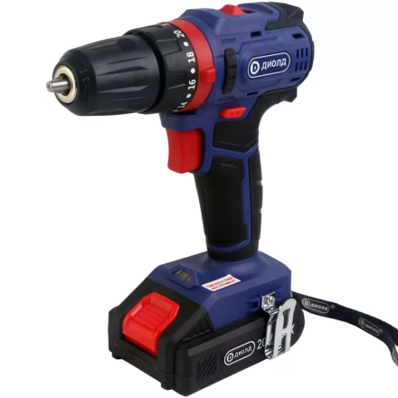 Аккумуляторная дрель-шуруповерт Диолд ДЭА-20ЛИ-02 У (ударная) купить в Ижевске