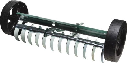 Грабли RACO садовые аэраторные, на колесах, оцинков., 12 зубцов, 400 мм 4230-53843 купить в Ижевске