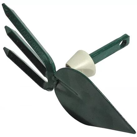 Мотыжка садовая RACO, лезвие лепесток, 3 зубца, с быстрозажимным механизмом, 75мм 4230-53819 купить в Ижевске