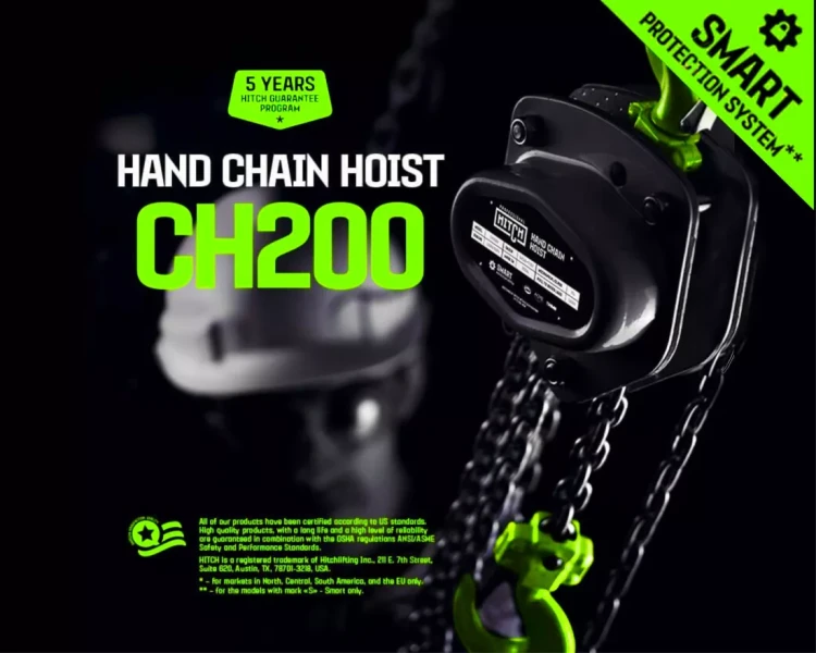 Таль ручная цепная HITCH CH200-G, 1 т, 6 м. Гальваническая цепь купить в Ижевске