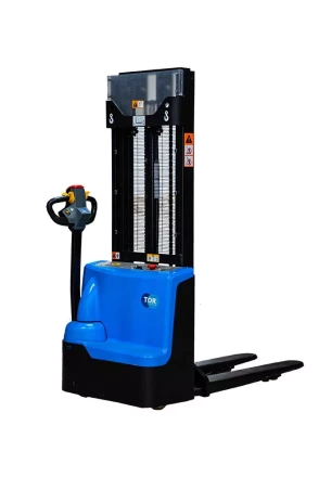 Штабелер самоходный 1,5 т 2,5 м TOR WS15H-2500SC PRO 24/105 В/Ач контроль скорости подъема 1049760 купить в Ижевске