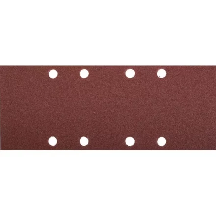 Лист шлифовальный ЗУБР &quot;МАСТЕР&quot;, 8 отверстий, для ПШМ на зажимах, Р120, 93х230мм, 5шт 35591-120 купить в Ижевске