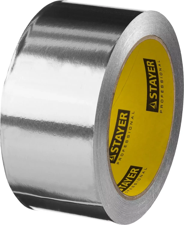 Алюминиевая лента, STAYER Professional 12268-50-25, до 120°С, 50мкм, 50мм х 25м 12268-50-25 купить в Ижевске