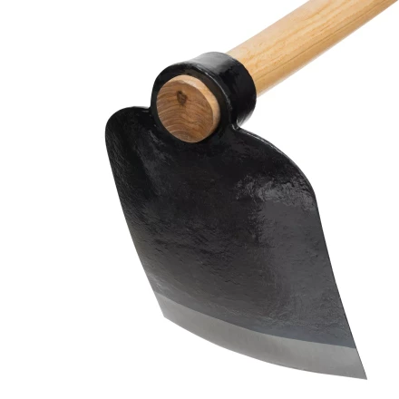 Кетмень Сибртех, 175 х 265 х 900 мм, цельнокованый, деревянный лакированный черенок, 62368 купить в Ижевске