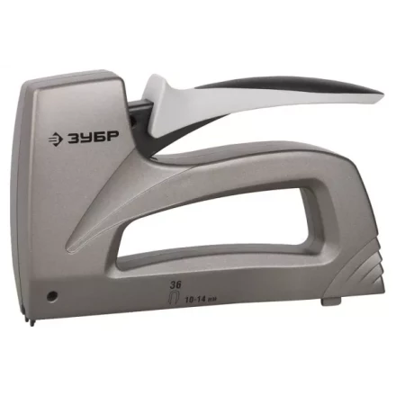 Степлер ЗУБР &quot;ПРЕМИУМ&quot;, пластинчатая пружина, литой корпус, тип 36 31512_z01 купить в Ижевске