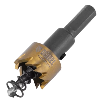 Коронка по металлу HSS, 20 мм, нитридтитановое покрытие Denzel 724101 купить в Ижевске