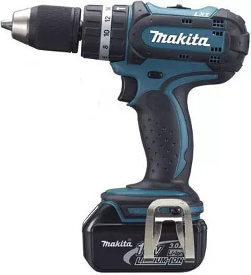 Аккумуляторная ударная дрель-шуруповерт Makita BHP452RFE купить в Ижевске