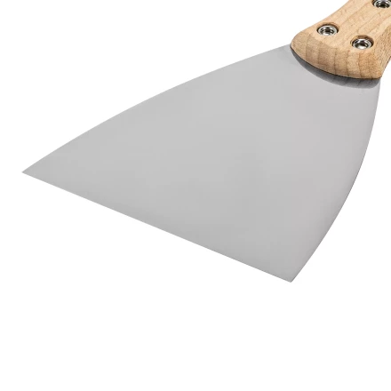 Шпательная лопатка из нержавеющей стали, 100 мм, буковая рукоятка, EFP Matrix 85617 купить в Ижевске