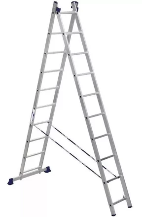 Лестница 2-х секционная алюминиевая 2*10 1013298 купить в Ижевске