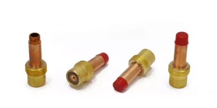 Держатель цанги с газовой линзой (GasLens) для аргонодуговой горелки TIG17-18-26 d 2.4мм купить в Ижевске